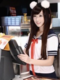 Self portrait of Zhang Chushan, the most beautiful assistant of McDonald's(24)