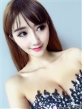 Breast model champion Wang Mingming's latest face album(53)