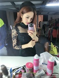 Breast model champion Wang Mingming's latest microblog Atlas(21)
