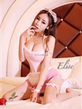 Micro blog photos of Elise Tan Xiaotong, a 34F model with big breasts(9)