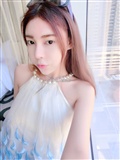 Micro blog photos of Elise Tan Xiaotong, a 34F model with big breasts(156)