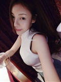 Micro blog photos of Elise Tan Xiaotong, a 34F model with big breasts(45)