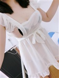 Weibo you mo - Maid lace underwear maid apron(17)