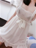 Weibo you mo - Maid lace underwear maid apron(23)