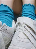 Like - blue cotton socks(17)