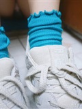 Like - blue cotton socks(21)