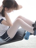 [Sen Luo consortium] rolis foot photo r15-013 white silk sports girl(20)