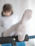 [Sen Luo consortium] rolis foot photo r15-013 white silk sports girl(72)