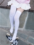 No.001 white silk miniskirt(6)