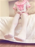 Anna cha - Pink sailor suit white silk(6)