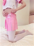 Anna cha - Pink sailor suit white silk(8)