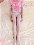 Anna cha - Pink sailor suit white silk(9)