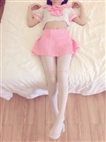 Anna cha - Pink sailor suit white silk(21)