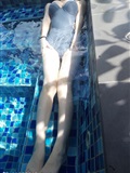 I'm your lovely kitten, outdoor swimming pool shame play(21)