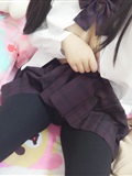 Huayemei - Brown Plaid school uniform(42)