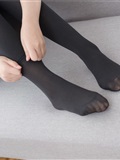 [Sen Luo consortium] rolis foot photo r15-001 black silk maid(9)