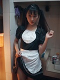 Shenzhen school uniform double horsetail cute girl maid's trip to Hong Kong(22)