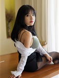 Xiaoyunai, sexy secretary of black stockings(17)