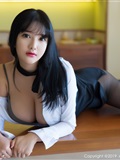 Xiaoyunai, sexy secretary of black stockings(23)