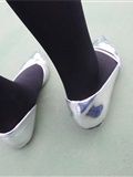 Z3-5 stewardess black socks 738p2(102)