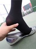 Z3-5 stewardess black socks 738p2(140)