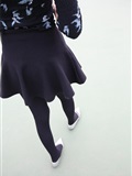 Z3-5 stewardess black socks 738p3(34)