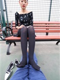 Z3-5 stewardess black socks 738p5(44)