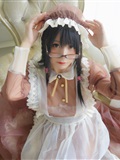 Soft girl rocking music - transparent maid set(10)