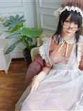 Soft girl rocking music - transparent maid set(14)