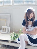 White silk maid of rabbit play picture series 2(28)