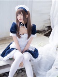 White silk maid of rabbit play picture series 2(37)