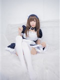 White silk maid of rabbit play picture series 2(52)