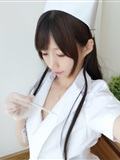 Nagisa magic cat - self photo series No.002 white silk nurse(36)