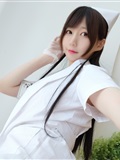 Nagisa magic cat - self photo series No.002 white silk nurse(37)