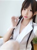 Nagisa magic cat - self photo series No.002 white silk nurse(39)