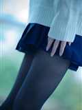 Rabbit play picture series knee socks~(111)