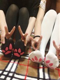 Rabbit play picture series knee socks~(55)