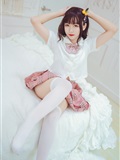 Meow sugar image - vol.001 white silk over the knee(18)