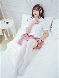 Meow sugar image - vol.001 white silk over the knee(26)