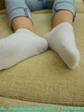 Pre war goddess's feet and legs cotton stockings(135)