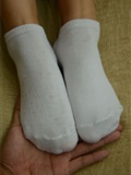 Pre war goddess's feet and legs cotton stockings(154)