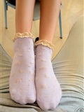 Pre war goddess's feet and legs cotton stockings(74)