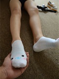 Pre war goddess's feet and legs cotton stockings(31)