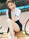 Toutiao headline goddess July 13, 2019 Sharon I'm a beautiful girl in tennis(15)