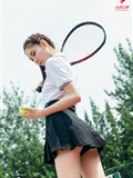 Toutiao headline goddess July 13, 2019 Sharon I'm a beautiful girl in tennis(22)
