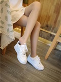 森萝财团萝莉丝足写真 JKFUN-012 10D肉丝运动鞋桌下(16)