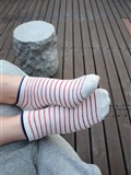 Pre war goddess's feet and legs cotton stockings goddess photography set 090(73)