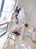 Miss cos sister Xueqi - Aitang high heel legs and wedding dress(1)