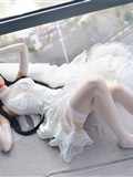 Miss cos sister Xueqi - Aitang high heel legs and wedding dress(11)