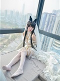 Miss cos sister Xueqi - Aitang high heel legs and wedding dress(28)